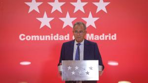 El vicepresidente durante la rueda de prensa