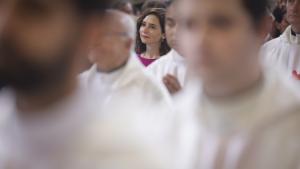La presidenta en la misa