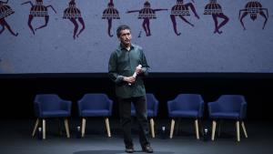 La Comunidad presenta la nueva temporada del Teatro de La Abadía con relevantes creadores contemporáneos y ocho estrenos nacionales El acto de presentación de la temporada