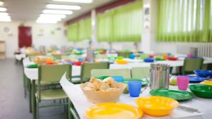 Un comedor escolar