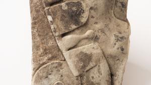 La Comunidad de Madrid incorpora cinco nuevas esculturas de rostros humanos en piedra a la exposición Los últimos días de Tarteso Una de las esculturas de la exposición