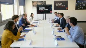 Plano general de la reunión