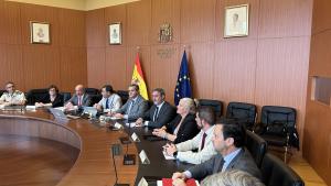 El consejero Jorge Rodrigo en la Confederación Hidrográfica del Tajo 