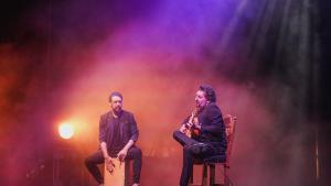 La Comunidad de Madrid reúne a las figuras más reconocidas del flamenco en España con motivo de Hispanidad 2023 Espectáculo del Corral de la Morería en la Plaza Mayor