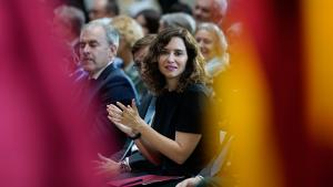 La presidenta durante el acto de presentación 