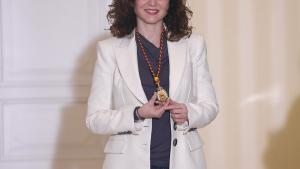 El acto de entrega de la medalla