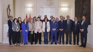 El acto de entrega de la medalla