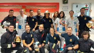 Visita bomberos Comunidad de Madrid