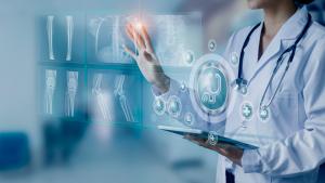 Una imagen de radiología e inteligencia artificial
