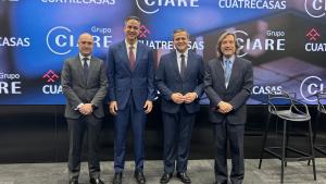 El consejero Jorge Rodrigo durante la inauguración del Primer Congreso de Industrialización