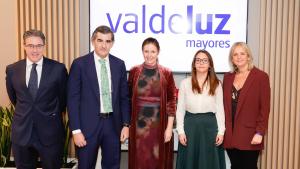 La consejera Ana Dávila durante su visita a la nueva Residencia de Mayores Valdeluz Rivas