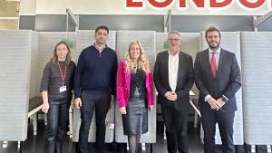 La consejera Albert en London & Partners
