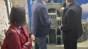 El consejero Jorge Rodrigo en la parroquia de Maudes