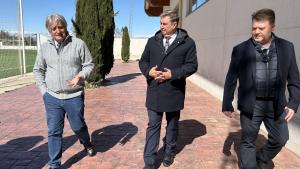 El viceconsejero Sánchez en Villanueva de Perales