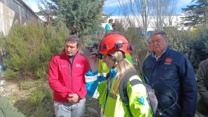 La Comunidad de Madrid participa en un proyecto europeo pionero de entrenamiento en rescates complejos para profesionales del SUMMA 112 Los viceconsejeros de Presidencia y Sanidad