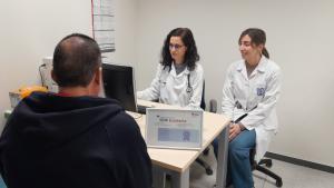 En la consulta de trombosis