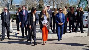 La consejera en el acto de presentación