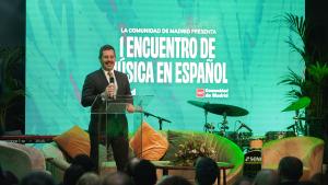 La Comunidad de Madrid, centro del talento y la expresión cultural en la inauguración del I Encuentro de Música en Español El consejero Mariano de Paco Serrano