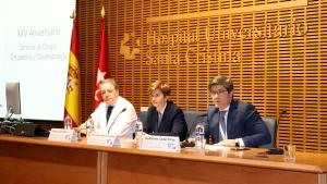 La Gerente de Hospitales del SERMAS, Mercedes Navío, en el Hospital Santa Cristina