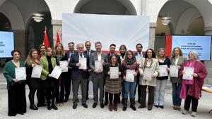 La Comunidad de Madrid firma un nuevo convenio con Plena Inclusión Madrid para reforzar la atención a personas con discapacidad El consejero Miguel Ángel García
