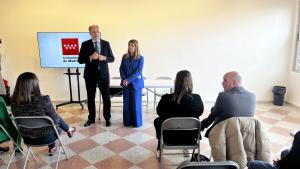 El consejero Miguel López-Valverde en San Martín de Valdeiglesias
