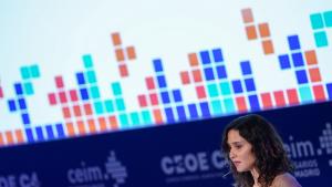 La presidenta durante el encuentro