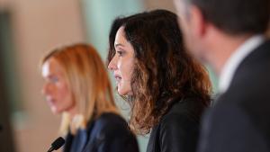 La presidenta del Gobierno regional ha detallado los más de 109 millones de euros en inversiones en Alcobendas 