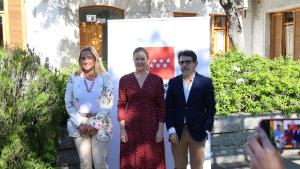 La consejera Ana Dávila en Torrelodones