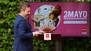 La Comunidad de Madrid presenta el cartel y la programación de las fiestas del 2 de Mayo con la Puerta del Sol como principal escenario El consejero de Cultura, Turismo y Deporte ha detallado hoy las actividades que se celebrarán del 30 de abril al 5 de mayo