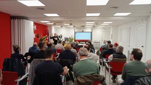 Asistentes jornadas formación reciclaje exposición amianto