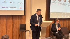 El consejero Jorge Rodrigo durante el II Congreso de Rehabilitación del GrupoCIARE y Garrigues