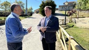 El viceconsejero Sánchez en Garganta de los Montes
