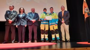 Reconocimiento al SUMMA 112 en el 32 Aniversario de la Protección Civil de Móstoles