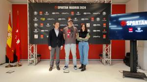 El viceconsejero Luis Martín durante la presentación de la Spartan Madrid 2024