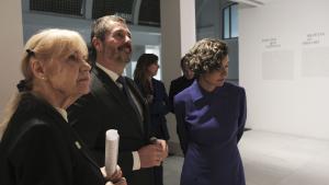 De Paco Serrano asiste a la presentación de Si aún quieres ver algo… El consejero Mariano de Paco Serrano en la Sala Alcalá 31