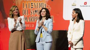 Díaz Ayuso resalta el compromiso y sensibilidad de Su Majestad la Reina doña Letizia con la infancia y las personas más vu La presidenta Isabel Díaz Ayuso en los Premios SM