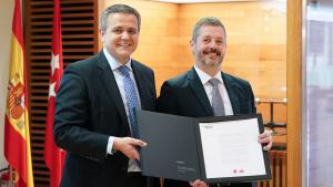 Los consejeros Jorge Rodrigo y Mariano de Paco