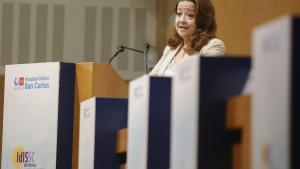 La consejera Fátima Matute durante la presentación del primer Hackathon de Inteligencia Artificial en salud