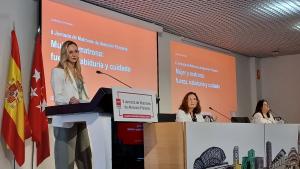 La viceconsejera Laura Gutiérrez en el Hospital Universitario Infanta Leonor