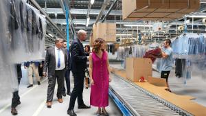 Díaz Ayuso anuncia una inversión de 44 millones de euros para la ampliación del parque logístico de Meco La presidenta Isabel Díaz Ayuso