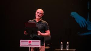 Cabrera presenta la cuarta edición del ciclo Suma Flamenca Joven El director general Gonzalo Cabrera durante la presentación del ciclo Suma Flamenca Joven