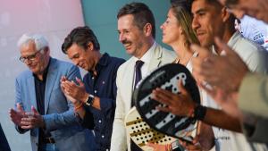 De Paco Serrano presenta el torneo internacional Premier Pádel P1 El consejero Mariano de Paco Serrano durante la presentación del torneo internacional Premier Pádel P1