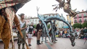 Espectáculo callejero de Tiritirantes