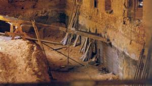 Imagen de excavaciones en una nave