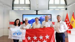 La consejera Ana Dávila ha recibido al equipo seleccionado para participar en el Desafío SantaLucía Seniors