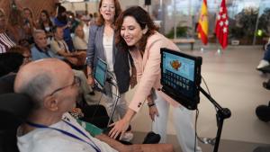 La presidenta en su visita 
