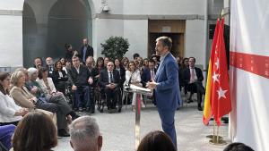García Martín recibe a los primeros expertos facilitadores de España El consejero Miguel Ángel García Martín durante la recepción de los primeros expertos facilitadores de España