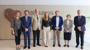 La consejera Ana Dávila durante su visita al Complejo Asistencial Benito Menni de Ciempozuelos