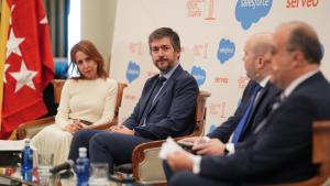 García Martín protagoniza el encuentro informativo de Executive Forum El consejero Miguel Ángel García Martín durante el encuentro informativo de Executive Forum