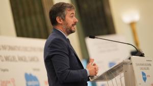 García Martín protagoniza el encuentro informativo de Executive Forum El consejero Miguel Ángel García Martín durante el encuentro informativo de Executive Forum